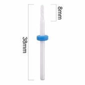 Seramik Freze Uç Törpü Makinesi Ucu Round Blue thumbnail 3