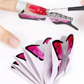 500 lü Kelebek Protez Tırnak Şablon Alt Form thumbnail 3