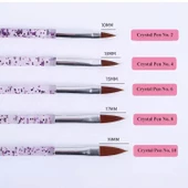 Nail Art Akrilik Jel Tırnak Fırça Seti 20li thumbnail 3