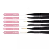 Nail Art Liner Fırça Seti 6'lı thumbnail 3