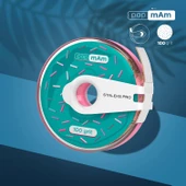 Staleks Metal Taban Giydirmeli PapMam Rulo Zımpara 100 Grit Beyaz thumbnail 1