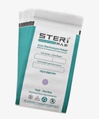 Sterilizasyon Zarfı - İndikatörlü Sterilizasyon Kraft Paketi 110x220mm (100) Adet - 1