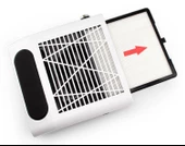 80w Yatay Manikür Toz Toplayıcı Makine Yedek Filtre - 3