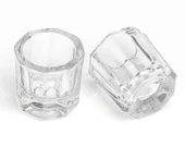 Tırnak Akrilik Sıvısı ve Polygel Sıvısı Cam Kabı 2li thumbnail 1