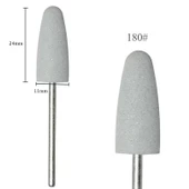 Silikon Tırnak Parlatma Törpü Ucu 180 Grit Beyaz thumbnail 1