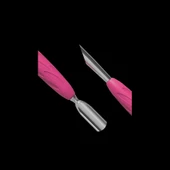 Staleks Uniq Gummy Profesyonel Portakal Çubuğu Kütikül İtici Et İtici Pusher PQ-10/2 thumbnail 5