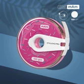 Staleks Metal Taban Giydirmeli PapMam Rulo Zımpara 150 Grit Beyaz - 1