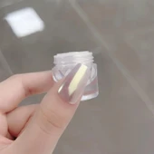 Nail Art Tırnak Süsleme İnci Tozu Beyaz No:2 thumbnail 1