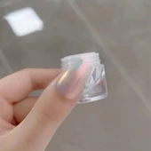 Nail Art Tırnak Süsleme İnci Tozu Açık Yeşil No:6 thumbnail 1