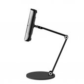 NPO STD20144LG 360° Ayarlanabilir Teleskobik 4"-13" Ergonomik Tablet Standı Koyu Gri - 2