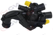 TERMOSTAT 105C KOMPLE P3008-P308-RCZ-P207-P508-P208-P5008-C4-C4 PICASSO-DS3-DS5-C5 III 1.6 TURBO 16V EP6DT-EP6CDT -MINI COOPER 1.6 THP 16V N14B16A-N14B16C - 1
