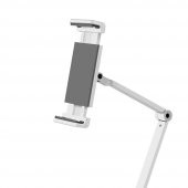 NPO STD20144LG 360°Ayarlanabilir Teleskobik 4"-13" Ergonomik Tablet Standı Gümüş Gri - 3