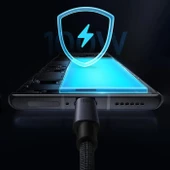 Baseus Minimalist Series 100W USB to Type-C Hızlı Data Şarj Kablosu 1mt - 5