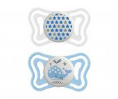 Chicco Physio Light Gece Parlayan Silikon Emzik 2li 2-6 Ay - 1