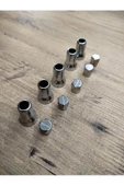 Krom Sibop Kapağı 5 li Set (SİBOBU TAMAMEN KAPLAR) - 2