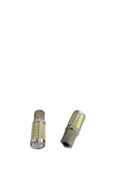 Mercekli 12v 93 Led Ampul 33 Ledli Beyaz Tek Duy Geri Vites Veya Park Ledi (2'Lİ PAKET) - 4