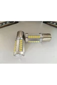 Mercekli 12v 93 Led Ampul 33 Ledli Beyaz Tek Duy Geri Vites Veya Park Ledi (2'Lİ PAKET) - 1