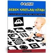 0-6 AYLIK Bebek Kartları Kitabı (Laminasyonlu) thumbnail 1