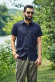 Rahat Kesim Kısa Kollu Erkek Gömlek - 2