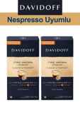 Davidoff Nespresso Uyumlu Kapsül Kahve Fine Espresso 2 x 10 adet - 1