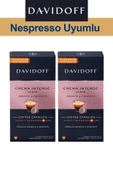 Davidoff Nespresso Uyumlu Kapsül Kahve Crema Intense 2 x 10 adet - 1