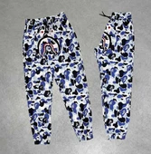 Mevsimlik Bape Nakişli Eşofman Pantolon - Gri - 1