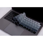 Macbook Air 13inç Klavye Koruyucu Ombre (US-ABD İngilizce) TouchID'li A1932 Modeli ile Uyumlu thumbnail 2
