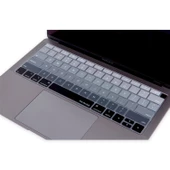 Macbook Air 13inç Klavye Koruyucu Ombre (US-ABD İngilizce) TouchID'li A1932 Modeli ile Uyumlu - 7