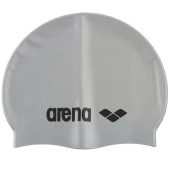 Arena Classic Silicone Unisex Gri Yüzücü Bone 9166251 - 1