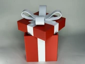 Özel Tasarım Kilitli Kırmızı Kare Hediye Kutusu - Sevginizi Ölümsüzleştirin - 5