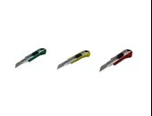 Yüksek Kalite Maket Bıçağı Alimünyüm Gövde Şık Tasarım Falçata 3 Adet - 1