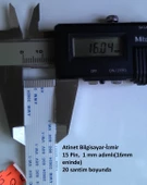 Awm 20624 80C 60V Vw-1 Flex Şerit Kablo 15 Pin 1Mm 20Cm 15-1-20B thumbnail 3