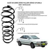 Audi A4 (1995-2000) Uyumlu Standart Yay ST102002R - Arka Helezon Yay Takımı - 2 Adet - 1