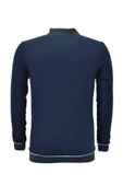 Erkek Spor Mevsimlik Polo Yaka Sweatshirt BGL-ST03932 - 8
