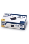 Mas Binder Klips Çelik Kıskaç Siyah 19 mm (12 Adet) - 2