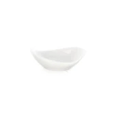 Ultraform Porselen Oval Dalgalı Kase Std 9x5cm - 1