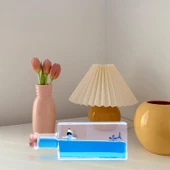 Surfer Shark Sıvı Drift Şişesi Batmaz Masa Dekorasyonu - 4