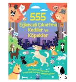 Altın - 555 Eğlenceli Çıkartma Kediler ve Köpekler - 1