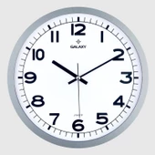Aypaş AYP 216-G Galaxy Gri Yuvarlak Duvar Saati - 1