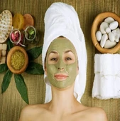 dehre lokmann altın kil MASKESİ ( 4 adet ) - 1