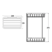 Klas İkili Süngerlik  220*150*275 thumbnail 3