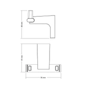 FLORA MATSİYAH İKİLİ ASKILIK thumbnail 2