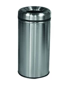 Çöp Kovası Yanmaz Kapak Pasl. Ø30*64Cm 38Lt thumbnail 1
