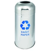 Geri Dönüşüm Kutusu Pasl.  Ø30*65Cm thumbnail 2