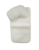 Alt Değiştirme Minder Seti, Nohut Kabartmalı Beyaz Alt Açma thumbnail 2