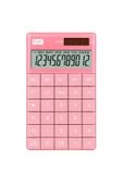 12 Hane Masaüstü Hesap Makinesi Hm-180 Pk Pembe - 1