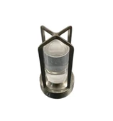 CATA Şarjlı Ledli VEGAS Masa Lambası GÜMÜŞ 3 Renk Işık Abajur - 5