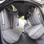 Bod Hyundai IONIQ 6 Oto Koltuk Koruyucu Kılıf Marin Serisi Gri - 4