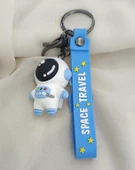 Anahtarlık Astronot Space Araba Çanta Cüzdan Süsü - 4