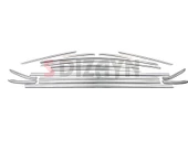 S-Dizayn Ford Fiesta Krom Cam Çerçevesi 16 Parça 2009-2017 A+ Kalite thumbnail 2